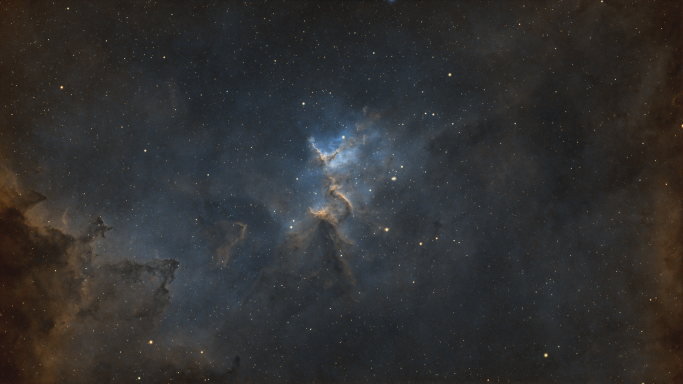 Heart Nebula Pillars