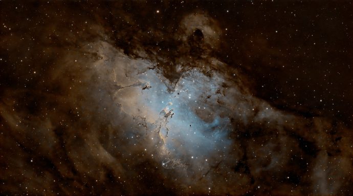 Eagle Nebula (HOO)